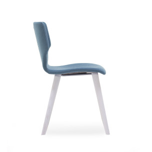 Стілець Pop 2411 Blue/White (2411.125SE RAL9016)